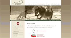 Desktop Screenshot of chiropraktik-pferd.com